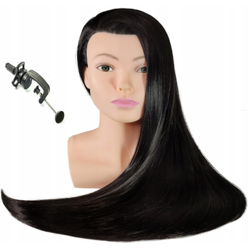 Manekeno galva su pečiais ALICIJA BLACK 80CM