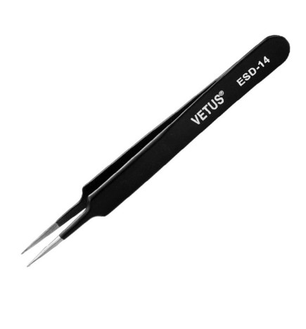Vetus ESD-14 pincetas blakstienų priauginimui