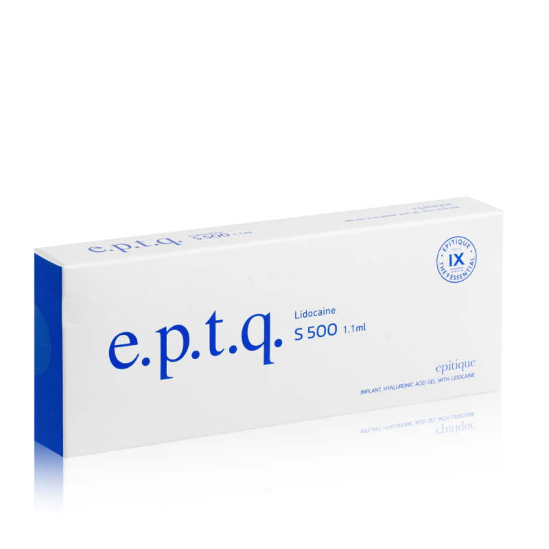 E.P.T.Q - S500 hialiurono užpildas su lidokainu 1x1.1ml