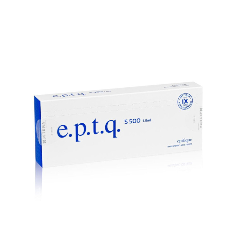 E.P.T.Q - S500 hialiurono užpildas be lidokaino 1x1.1ml