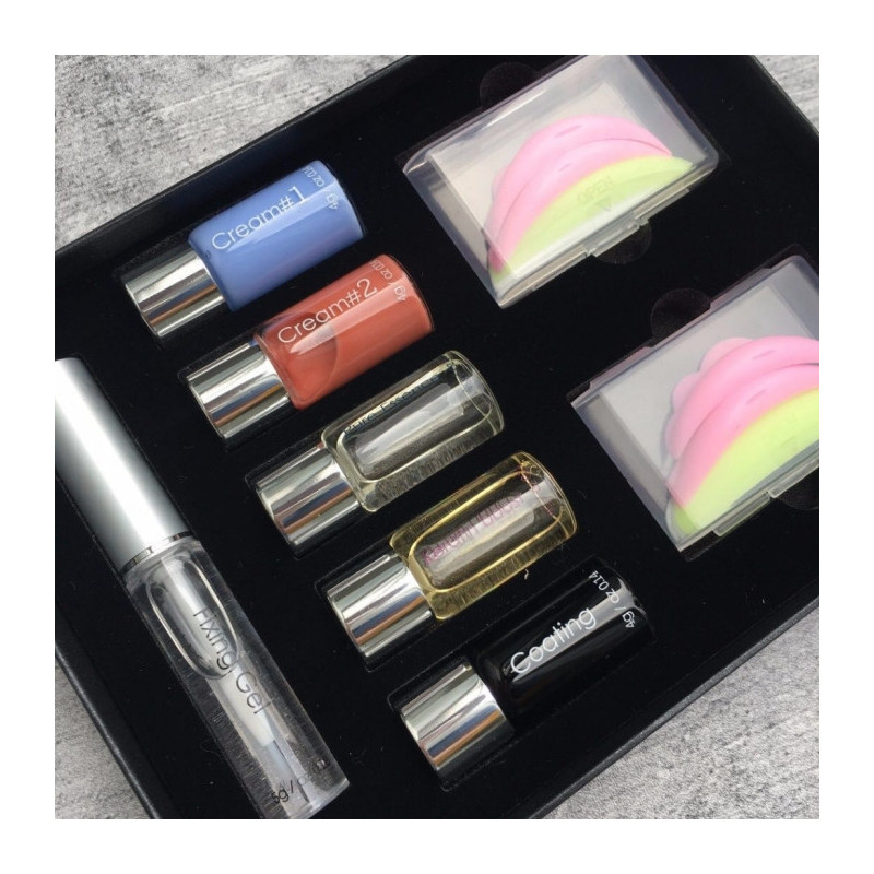LASHES FAIRY Blakstienų rietimo ir laminavimo rinkinys su keratinu