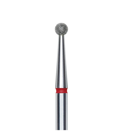 Staleks
Deimantinis apvalus frezos antgalis, raudonas EXPERT 2.5 mm