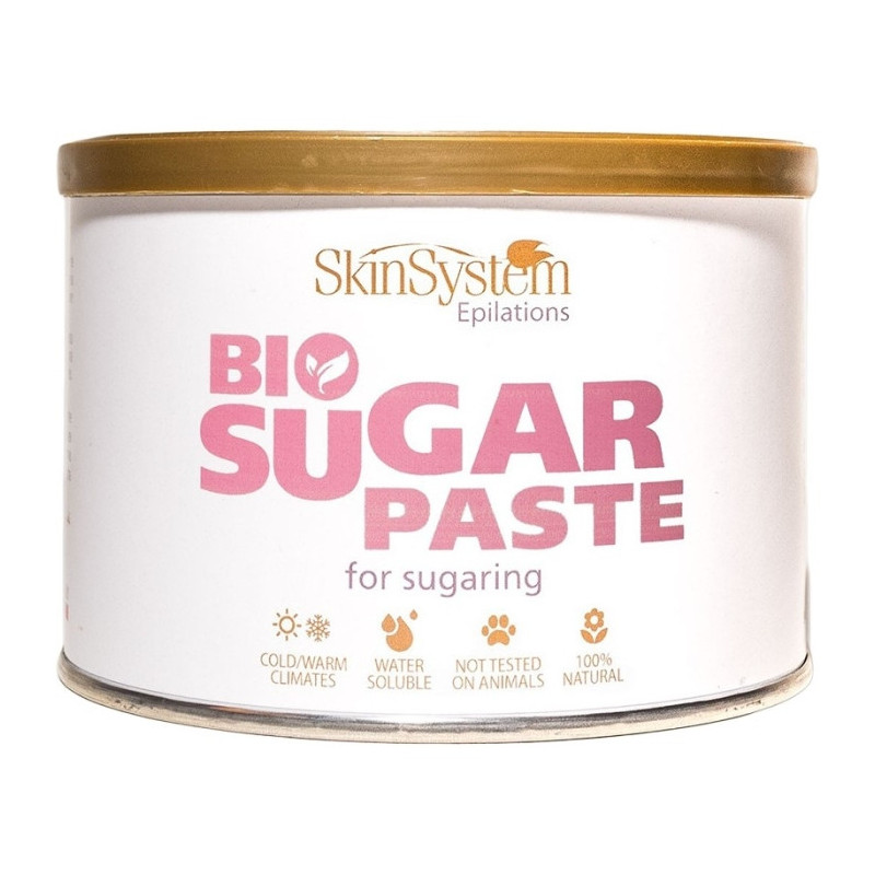 SKIN SYSTEM Cukraus pasta depiliacijai Bio Sugar Soft 400 ml