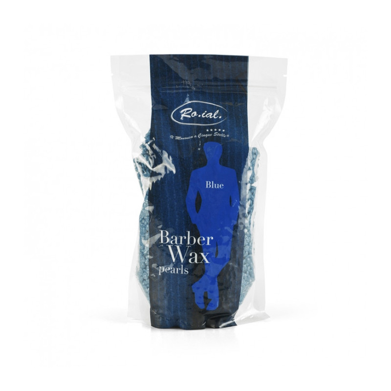 RO.IAL Vaškas granulėmis BLUE BARBER WAX vyrams 800 g