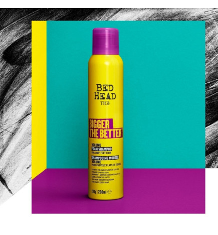 TIGI Bed Head apimtį didinantis šampūnas-putos Bigger The Better