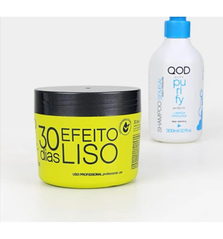 QOD
 2
CITY 30 DAYS rinkinys: valomasis šampūnas 300 ml, plaukų kaukė 300 g