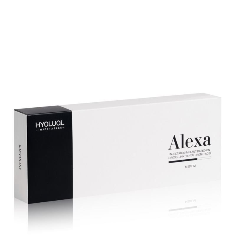 Hialiurono užpildas Hyalual Alexa Medium1x1ml Hialiurono užpildas Hyalual Alexa Medium1x1ml