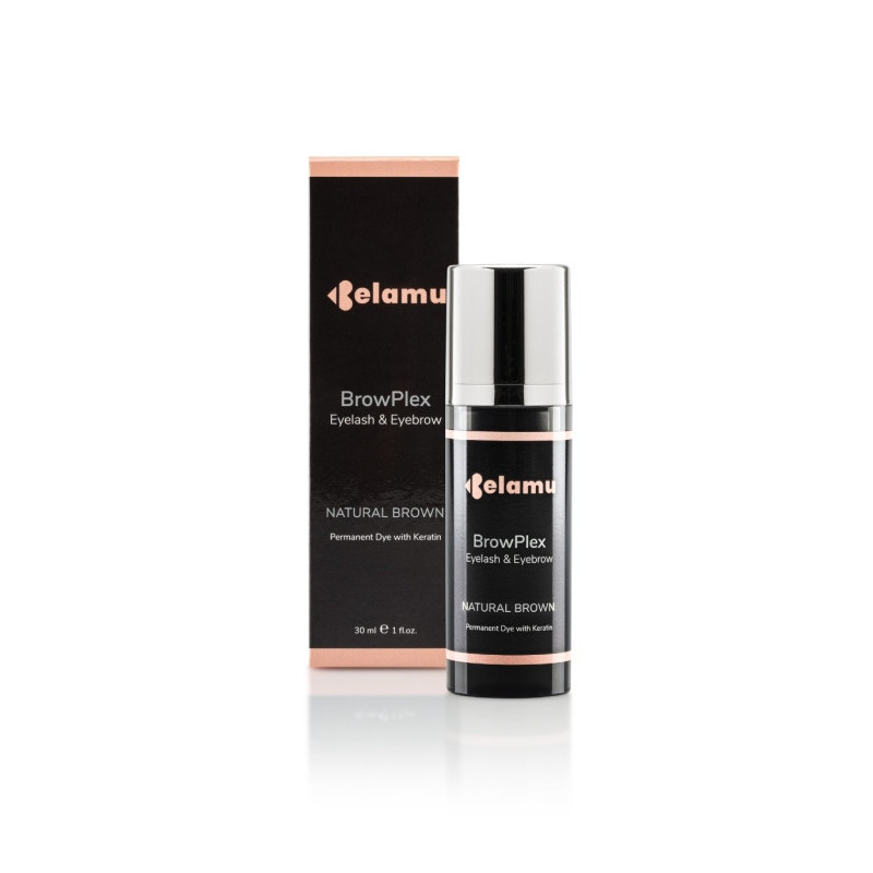 BELAMU  3 BrowPlex antakių ir blakstienų dažai su oksidantu 30 ml