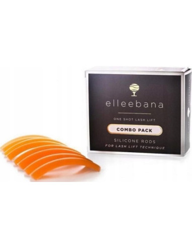 Elleebana Forms Silicone Rollers For Eyelashes 4 pairs