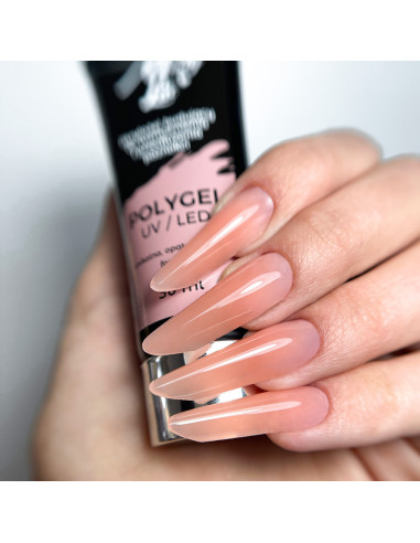 Polygel for nails MollyLac pudding 30ml