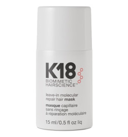 K18 Atstatomoji plaukų kaukė Leave-In Molecular Repair Mask 15 ml
