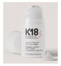 K18
Atstatomoji plaukų kaukė Leave-In Molecular Repair Mask 15 ml