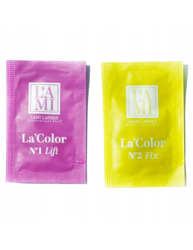 Lami Lashes La'Color blakstienų ir antakių laminavimas N1, N2