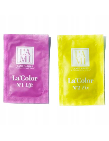 Lami Lashes La'Color Lash Lift N1, fix N2