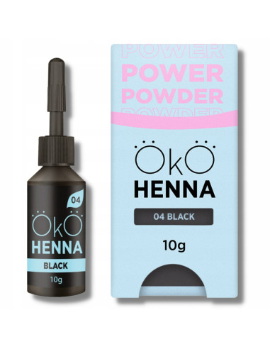 Henna powder for eyebrows OkO 04 black 10g