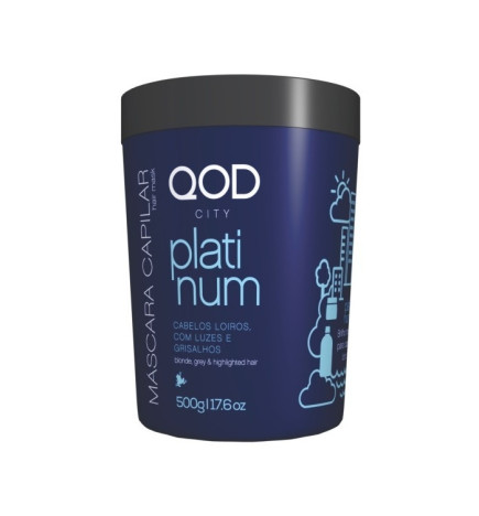 QOD
CITY PLATINUM kaukė blondinėms 500 g