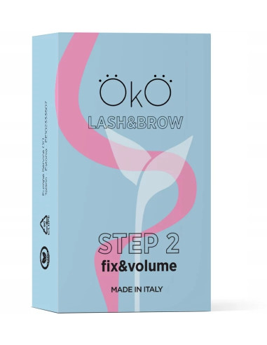 Eyelash and eyebrow lifting gel OKO step 2 5pcs