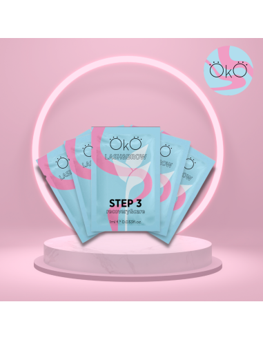 Eyelash and eyebrow lifting gel OKO step 3 1pcs