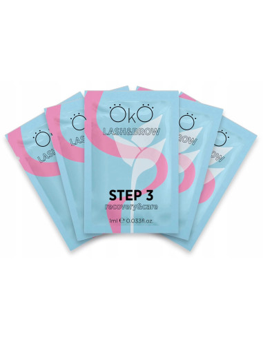 Eyelash and eyebrow lifting gel OKO step 3 5pcs