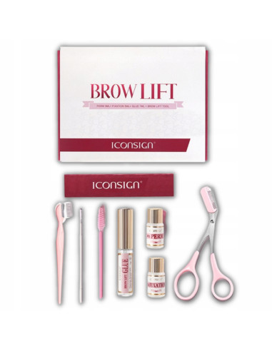 Eyebrow lamination kit with accessories