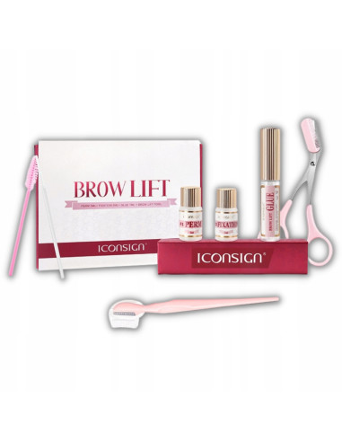 Eyebrow lamination kit with accessories