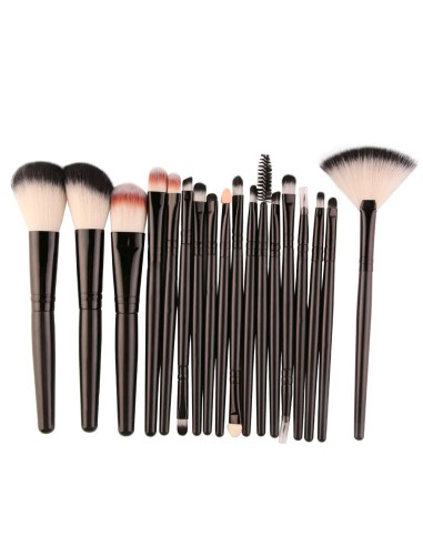 Make-up brush set Maange 18pcs. black