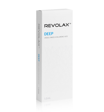 REVOLAX Deep Hialurono rūgšties užpildas su Lidokainu 1.1ml