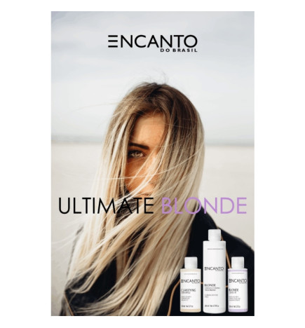 ENCANTO Blonde keratinas plaukų tiesinimui 500 ml