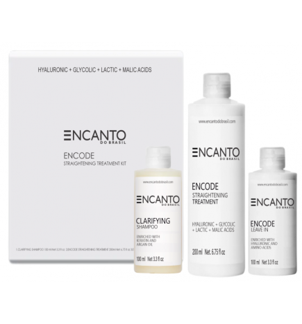 ENCANTO Encode keratino rinkinys plaukų tiesinimui