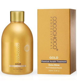 COCOCHOCO Keratinas plaukų tiesinimui GOLD 250 ml.