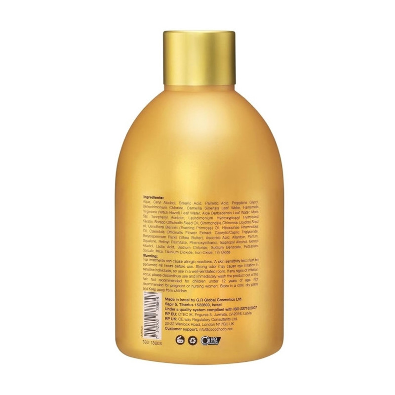 COCOCHOCO Keratinas plaukų tiesinimui GOLD 250 ml.