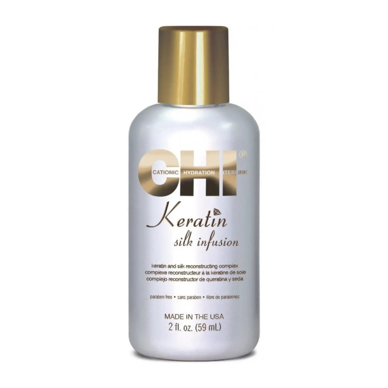 CHI Keratin Silk Infusion šilkas plaukams 15 ml.