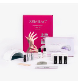 Semilac
Manikiūro rinkinys Love Me su UV LED lempa