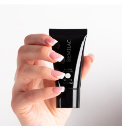 Semilac  Akrilo gelis priauginimui Double Flex Acrylgel 60 g NUDE PEACH