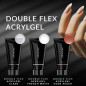 Semilac  Akrilo gelis priauginimui Double Flex Acrylgel 60 g NUDE PEACH