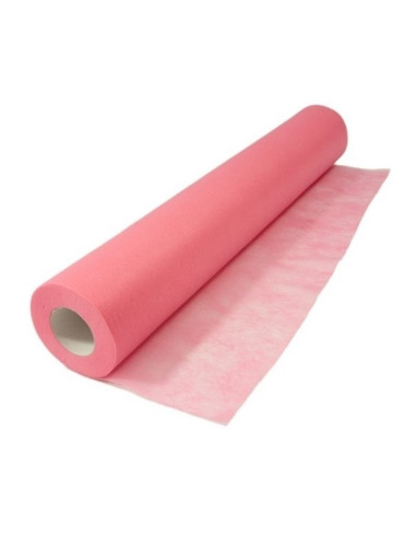 Disposable bed sheet ECONOMIC 50 cm x 50 m pink