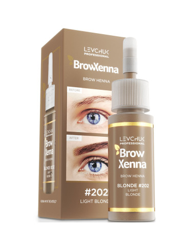 Antakių dažai Brow henna 202 light blonde 10ml