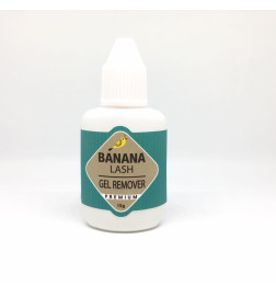 Banana klijų tirpiklis - remover blakstienų priauginimui