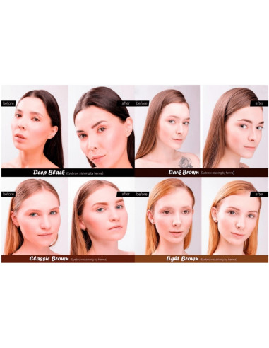 Brow Henna eyebrow dye MAYAMY 15 capsules