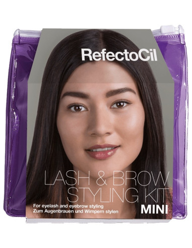 Antakių ir blakstienų dažymo rinkinys RefectoCil mini lash & brow styling kit