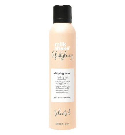 Milk Shake Vidutinės fiksacijos plaukų formavimo putos Lifestyling Shaping Foam 250 ml