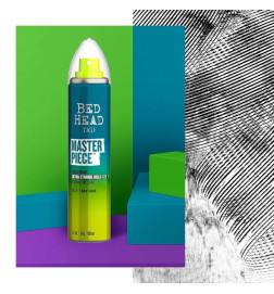 TIGI Bed Head itin stiprios fiksacijos plaukų lakas Masterpiece Extra Strong Hold 80 ml