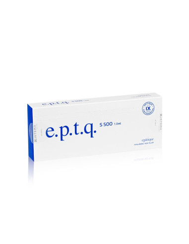 E.P.T.Q - S500 hialiurono užpildas be lidokaino 1x1.1ml