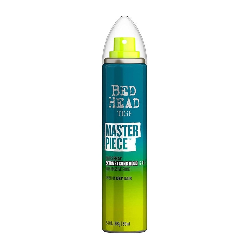 TIGI Bed Head itin stiprios fiksacijos plaukų lakas Masterpiece Extra Strong Hold 80 ml