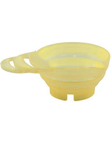 Hair color mixing bowl yellow