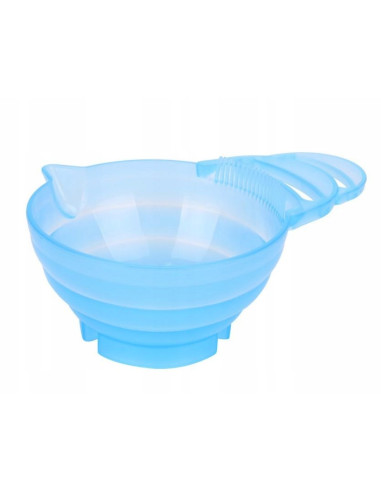 Hair color mixing bowl yellow blue