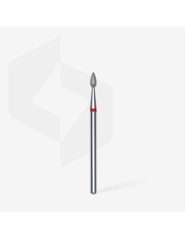 Staleks
Diamond nail drill bit flame, red EXPERT 2.3/5 mm