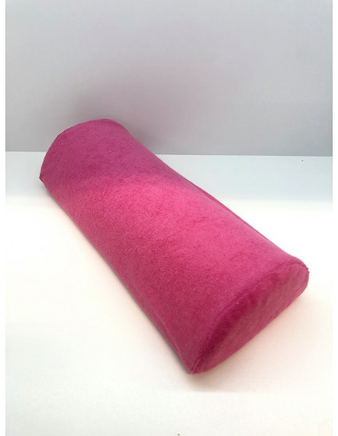 Memory foam hand pillow for manicure dark pink