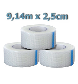 Plastikinė paakių juostelė blakstienų priauginimui 9,14m x 1,25cm
