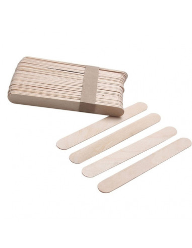 PANW
Wooden spatulas for depilation of the facial area MINI 9.2 x 0.9 cm 100 pcs.